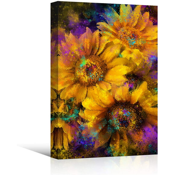 CHENPAT645 charmed sunflowers 100% hand painted decor oil painting art canvas